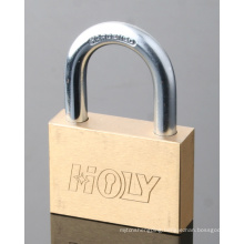 Square Shape Brass Padlock